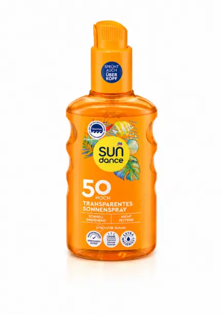 بخاخ واقي شمس شفاف SPF50 من Sundance (Sun Spray Transparent SPF50 200ml)