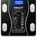 ميزان وزن ذكي HALEY HY-5006 بسعة حتى 180 كجم وشاشة LCD