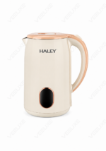 غلاية ماء كهربائية HALEY ستانلس ستيل بسعة 2.2 لتر، تسخين سريع وإيقاف تلقائي – موديل HY-8915