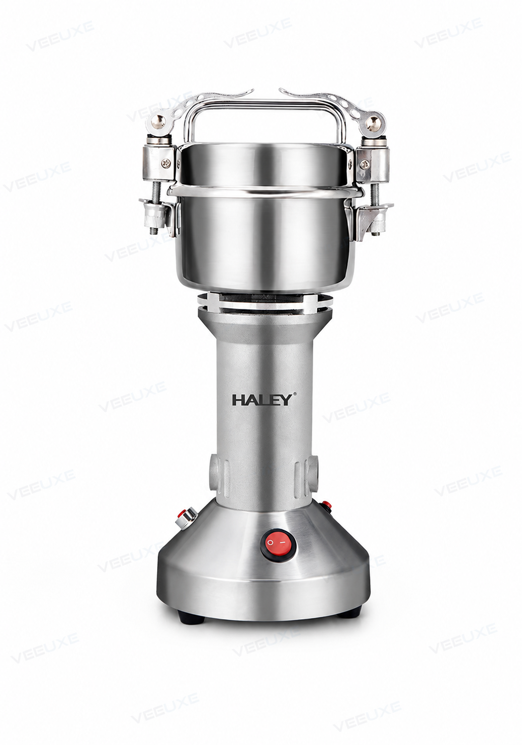 cce99c53-bd38-4ad4-870d-520e2def36ca مطحنة بهارات وقهوة كهربائية HALEY ستانلس ستيل بقوة 950 واط – موديل HY-2116 - الصورة 1