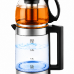 غلاية كهربائية زجاج HALEY HY-8924 بسعة 2.2 لتر وقوة 1500-2000W