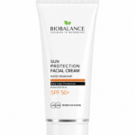 كريم واقي شمس للوجه BioBalance SPF 50+ – حماية واسعة الطيف ومقاوم للماء