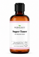 تونر الورد المنعش BIOBALANCE 250 مل – ترطيب وتهدئة البشرة | Super Toner Re-Fresher Rose