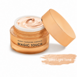 كريم Magic Touch 30ml – برايمر، فاونديشن، وكونسيلر بدرجة Ultra Light مع فيتامين C للبشرة الفاتحة جداً