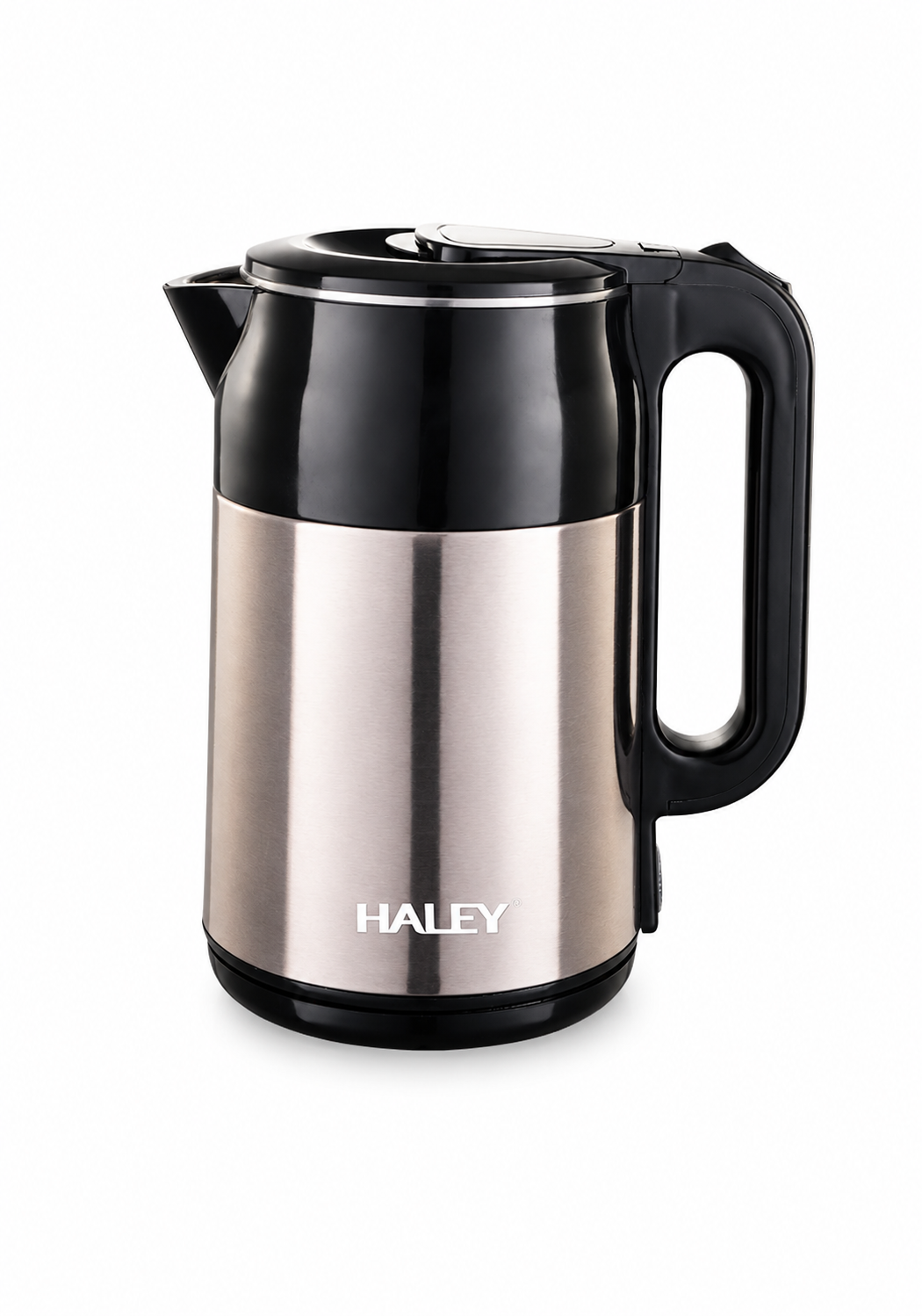 44afb2a3-ea17-4094-bba5-e1939d2bf9c4 غلاية ماء كهربائية HALEY بسعة 2.2 لتر، ستانلس ستيل، تسخين سريع وقاعدة 360° – موديل HY-8857 - الصورة 1