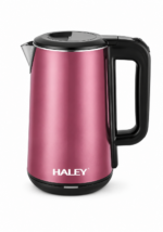 غلاية كهربائية HALEY سعة 2.2 لتر – ستانلس ستيل وقاعدة 360° | HY-8867