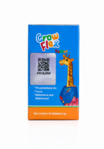 كبسولات Grow Flex لدعم النمو والعظام – مكمل غذائي 30 قرص
