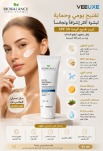 ⁦كريم BIOBALANCE لتفتيح الوجه SPF 30 – للبقع الداكنة والإشراقة 55 مل⁩ - الصورة ⁦3⁩