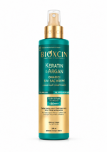 كريم شعر سائل Bioxcin Keratin & Argan – ترطيب وإصلاح للشعر التالف 200 مل
