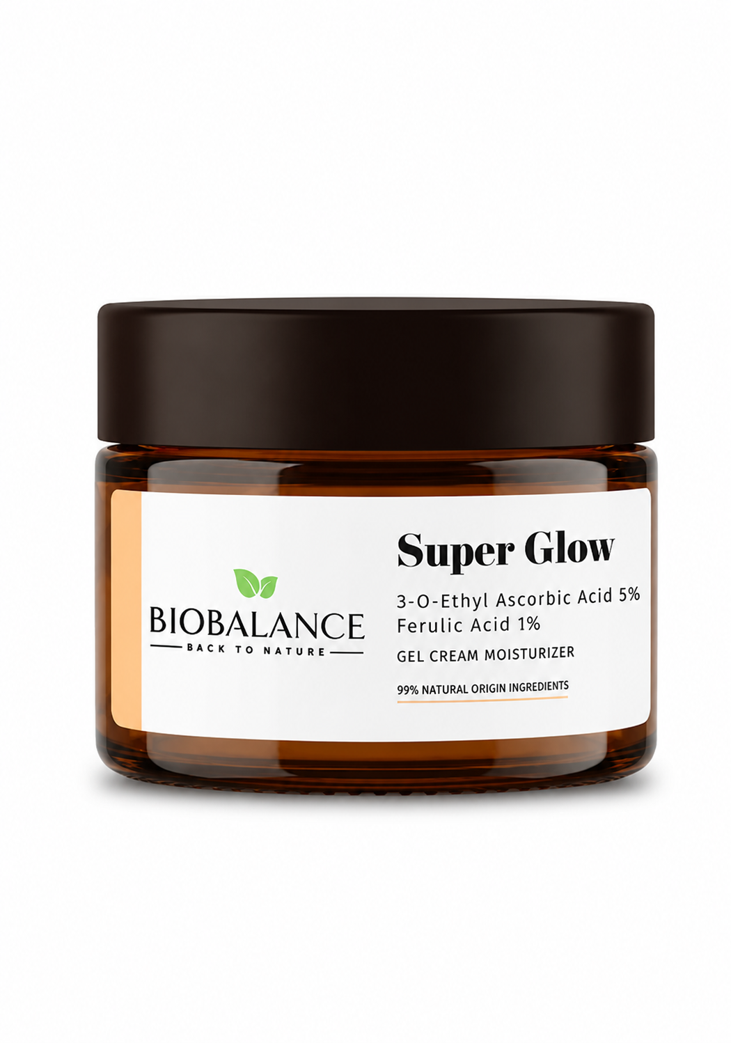 94e042cb-ac16-4ea8-a5be-e32b88b252ae جل كريم مرطب Super Glow 50ml بحمض Ascorbic 5% وحمض Ferulic 1% لتفتيح البشرة ومكافحة التجاعيد - الصورة 1