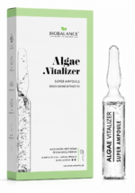 أمبولات Algae Vitalizer مع مستخلص الكافيار الأخضر 3% – ترطيب وتجديد البشرة | BIO BALANCE