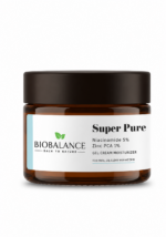 جل كريم مرطب Super Pure 50ml بنياسيناميد 5% وزنك PCA 1% للبشرة الدهنية والمختلطة