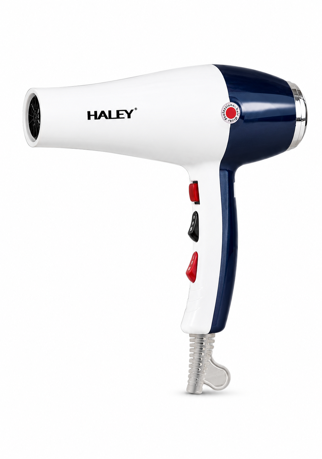 cd30b129-0c18-45e3-a130-4518f54ef1a1 مجفف شعر HALEY بقوة 2800 واط – هواء ساخن وبارد و6 سرعات | HY-4011 - الصورة 1