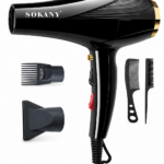 مجفف شعر SOKANY SK-2214 بقوة 2600W – تصميم احترافي 4 في 1