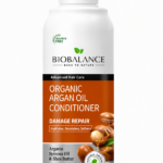 بلسم الشعر بزيت الأرغان العضوي – ترميم الشعر وتغذيته | BIOBALANCE 330مل