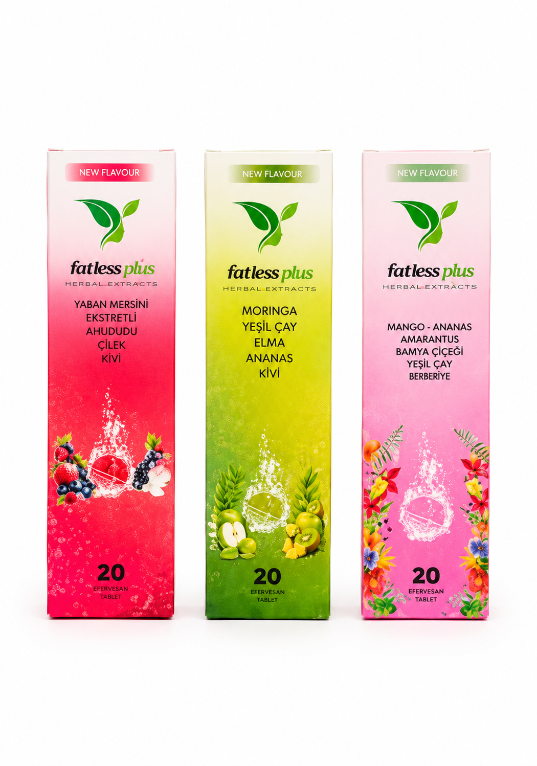 f5c5bc82-7b64-4142-b226-c8d2d652127b أقراص Fatless Plus الفوّارة للتنحيف متوفر بعدة نكهات(المرحلة الأولى) – 20 قرص - الصورة 1