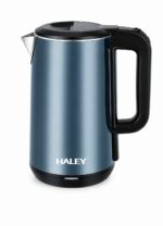 غلاية كهربائية HALEY سعة 2.2 لتر – ستانلس ستيل 304 وقاعدة 360° | HY-8866