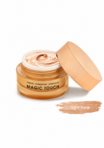 كريم Magic Touch 30ml – برايمر، فاونديشن، وكونسيلر بدرجة Light مع فيتامين C للبشرة الفاتحة