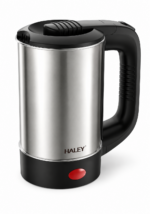 غلاية كهربائية HALEY صغيرة 0.6 لتر ستانلس ستيل | HY-8927