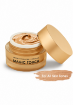 كريم Magic Touch 30ml – برايمر، فاونديشن، وكونسيلر بدرجة Medium مع فيتامين C لجميع ألوان البشرة