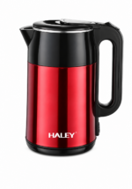 غلاية كهربائية HALEY ستانلس ستيل 2.2 لتر – قاعدة 360° وتسخين سريع | HY-8856