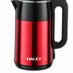 غلاية كهربائية HALEY ستانلس ستيل 2.2 لتر – قاعدة 360° وتسخين سريع | HY-8856
