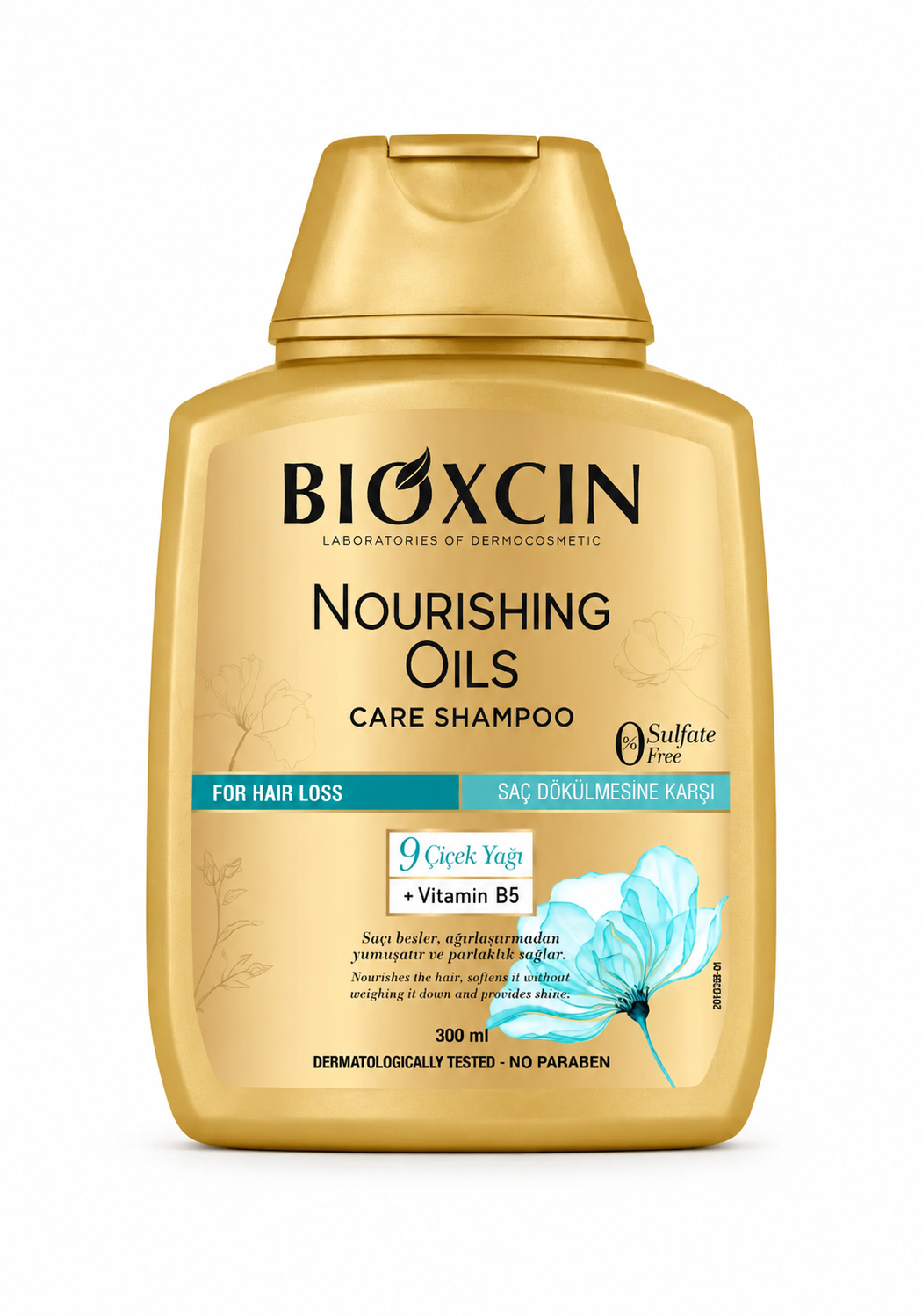 ج1 شامبو Bioxcin بالزيوت المغذية للشعر الجاف والتالف – 300 مل - الصورة 1