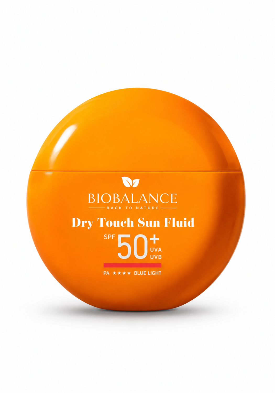 خلفية واقي شمس BioBalance Dry Touch Sun Fluid SPF 50+ – حماية عالية بلمسة مطفية للبشرة الدهنية - الصورة 1