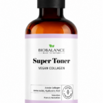 Toner Super Vegan Collagen من BIOBALANCE – ترطيب وتنعيم مع أحماض أمينية وحمض هيالورونيك 250 مل