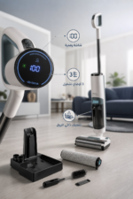 ⁦مكنسة وممسحة Ariete 2483 Aqua Force Wash & Vacuum لاسلكية للشفط والغسل المتزامن⁩ - الصورة ⁦4⁩
