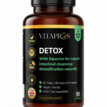 مكمل VITAPROS Detox لدعم الهضم وتوازن الأمعاء – 90 كبسولة نباتية
