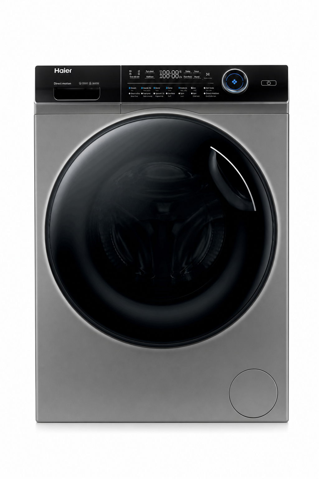 0a976d68-682d-46aa-bc05-fc2126b5ea5d.png غسالة ونشافة أوتوماتيك Haier بسعة 10 kg غسيل و6 kg تجفيف - موديل HWD100-B14979S8U1 - الصورة 1
