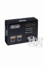 طقم أكواب إسبريسو De'Longhi DLSC300 مزدوجة الجدار 90 مل من 6 قطع
