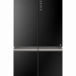 ثلاجة هاير HRF-700BG بأربعة أبواب، سعة صافية 585 لتر وتقنية Total No Frost