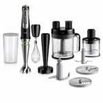خلاط يدوي Braun MultiQuick 9 بقدرة 1200W مع محضر طعام XL - MQ 9187 XLI