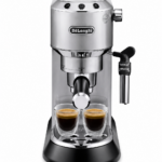 ماكينة إسبريسو De'Longhi Dedica EC685.M بضغط 15 بار ونظام كابتشينو قابل للتعديل