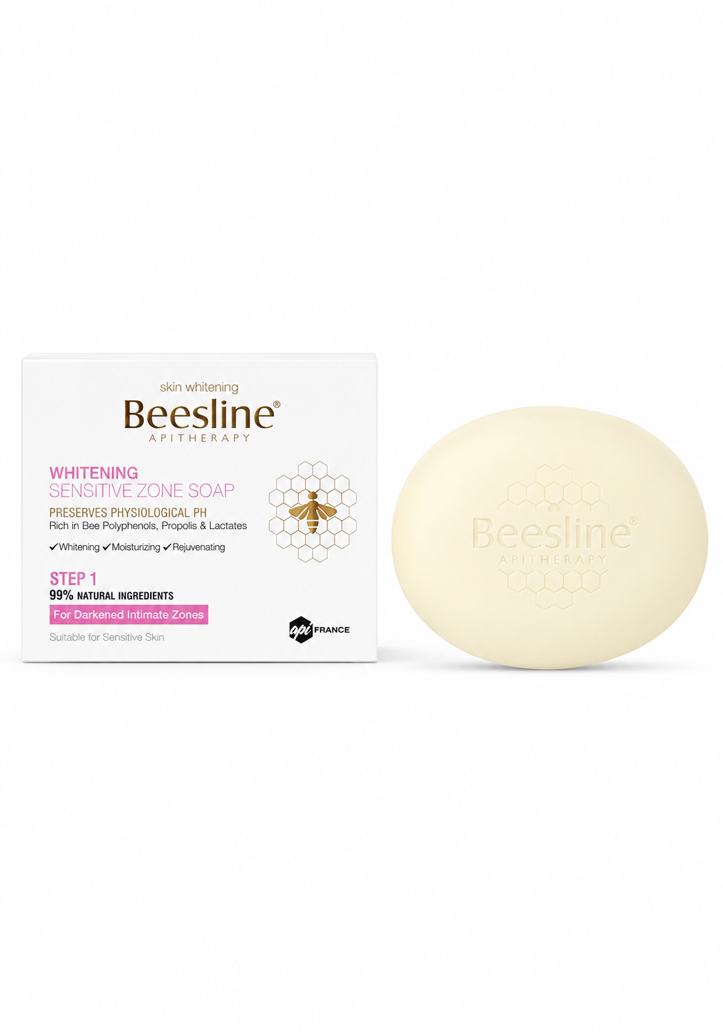 30429c3f-390b-4587-bf92-abf6c8371075 صابونة Beesline لتفتيح المناطق الحساسة – تنظيف لطيف وترطيب - الصورة 1