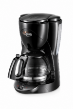 صانعة قهوة بالفلتر De'Longhi ICM2.1B بسعة 10 أكواب وفلتر دائم