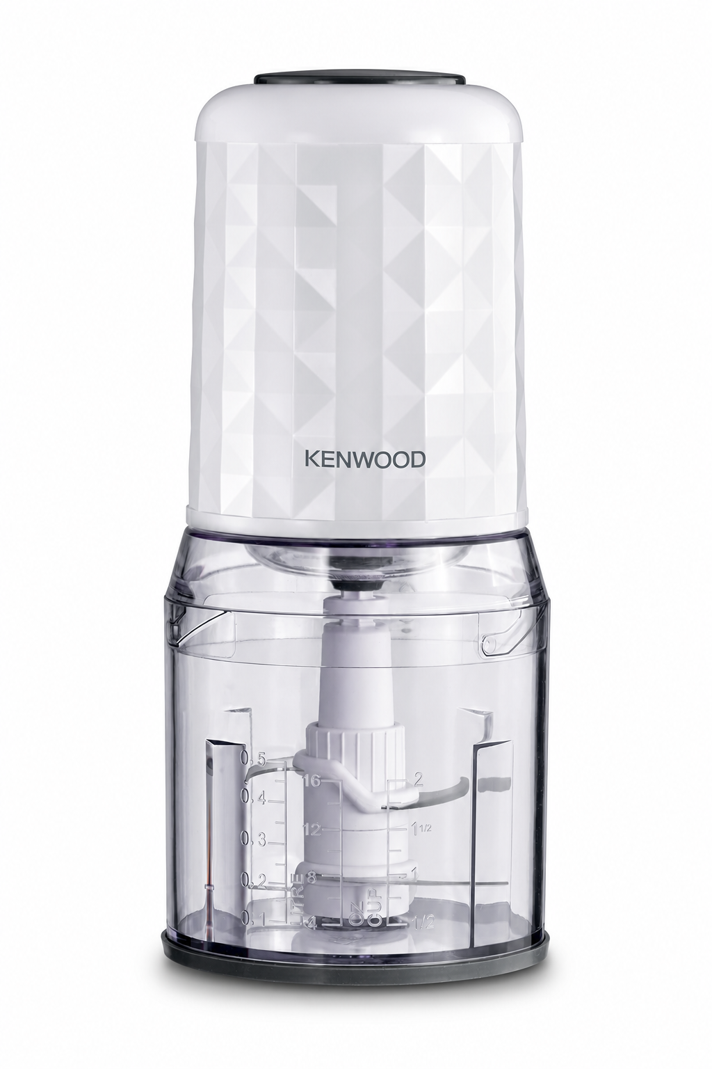 34799e5a-6650-4761-982f-6dafa0ff8c55.png فرامة طعام كهربائية Kenwood بقدرة 400 واط وسعة 0.5 لتر - CHP 40.000 WH - الصورة 1