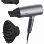 مجفف شعر Braun HD4.3 بقدرة 2200 واط مع Super IONTEC و3 ملحقات - BRHD435SDE