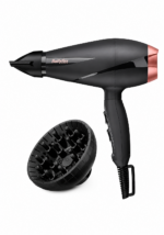 مجفف شعر Babyliss الاحترافي بقوة 2100 واط مع ملحق موزع هواء