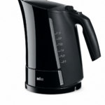 غلاية ماء كهربائية Braun WK300BK بسعة 1.7L ونظام RapidBoil - لون Onyx
