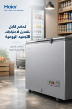 ⁦فريزر صندوقي Haier بسعة 301L وتقنية Inverter - HCF-368VSR⁩ - الصورة ⁦4⁩
