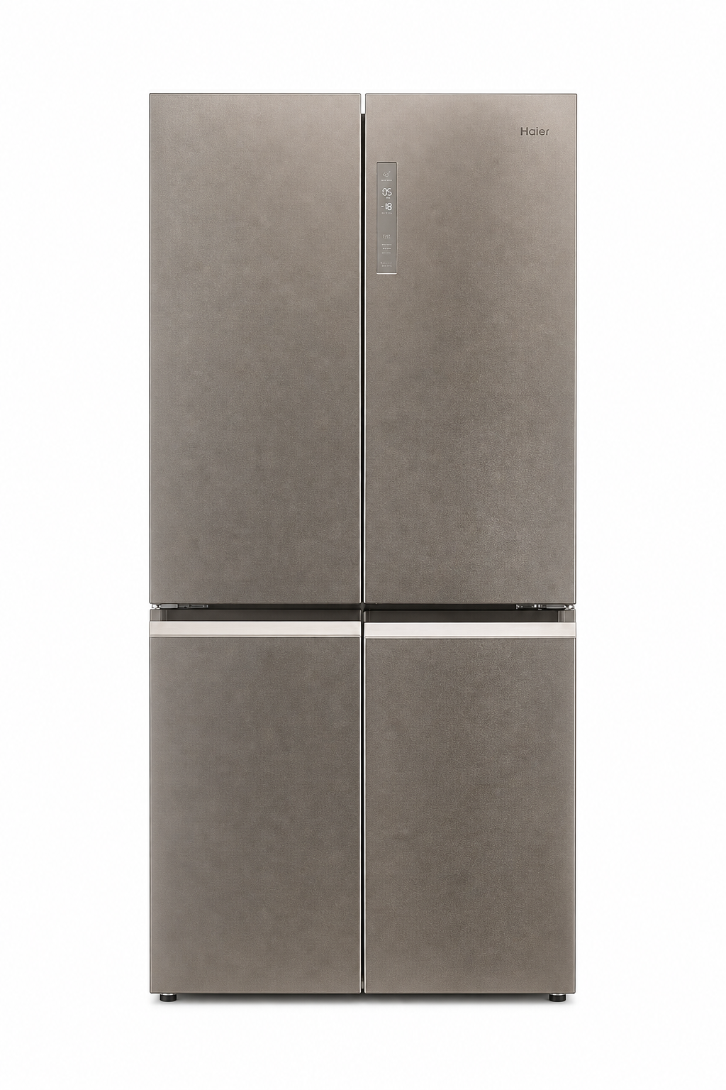 680bdab6-1aa1-48c8-b31b-04e2a6f2f9c8.png ثلاجة Haier بأربعة أبواب French Door وسعة إجمالية 700L بتقنية Total No Frost - موديل HRF-700TS - الصورة 1