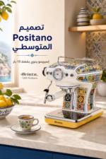 ⁦ماكينة قهوة إسبريسو Ariete 1389 Positano بضغط 15 بار وقدرة 850 واط⁩ - الصورة ⁦2⁩