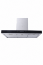 شفاط مطبخ مدخنة Haier HCH-T390T7BX بعرض 90 سم وتدفق هواء 750m³/h