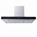 شفاط مطبخ مدخنة Haier HCH-T390T7BX بعرض 90 سم وتدفق هواء 750m³/h