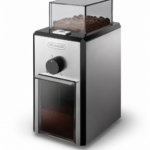 مطحنة قهوة De'Longhi KG 89 بشفرات طحن Burr مسطحة و16 إعداد طحن