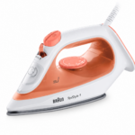 مكواة بخار Braun TexStyle 1 SI1009OR بقدرة 1.900W وخزان 220 ml