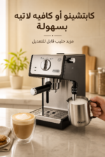 ⁦ماكينة إسبرسو De'Longhi ECP35.31 بضغط 15 بار ونظام كابتشينو قابل للتعديل⁩ - الصورة ⁦3⁩